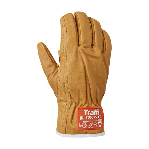 TG5595 Cut Level C Leather Winter Driving Glove