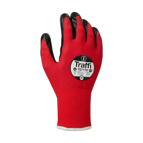 TG1170 Flat Nitrile Safety Glove