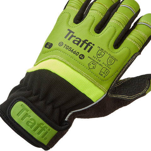 TG5660 Cut Level D Leather Safety Glove
